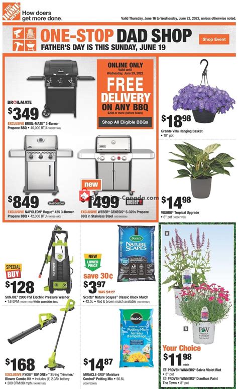 father's day sale home depot 2024